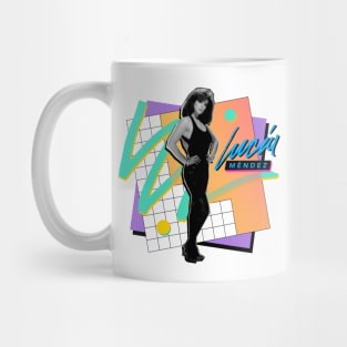 LUCIA MENDEZ 80S RETRO STYLE Mug